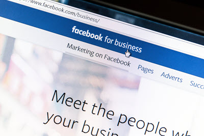b2b facebook business page