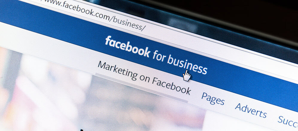 facebook business page for b2b company